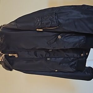 Versace Faux Fur Jacket - Size IT48(Medium) US Large - Color Black